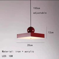 Lampes Suspendues Nordiques Réglables en Fil Métallique avec Livraison Directe | Marco Lucetti E-Rouge / 3 modifiable