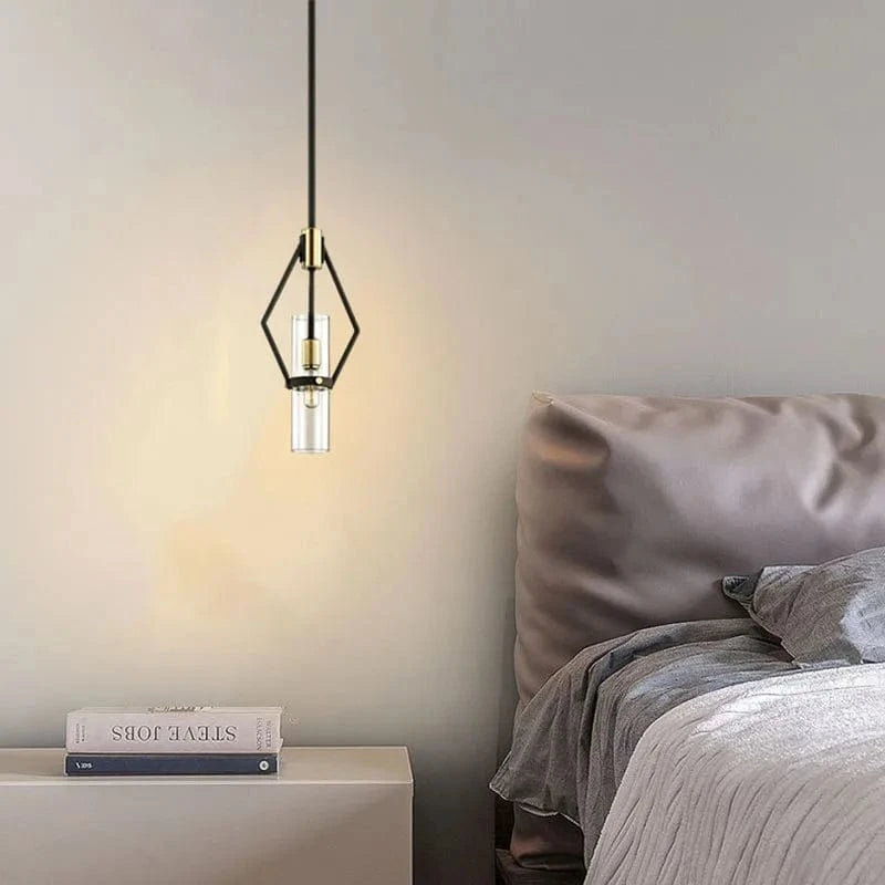 Lampes Suspendues Post-Modernes en Verre Transparent avec Cordon Ajustable | Marco Lucetti
