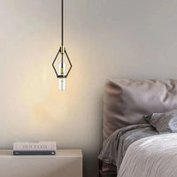 Lampes Suspendues Post-Modernes en Verre Transparent avec Cordon Ajustable | Marco Lucetti