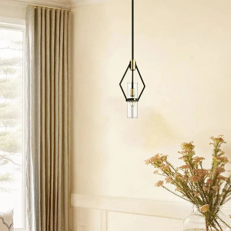 Lampes Suspendues Post-Modernes en Verre Transparent avec Cordon Ajustable | Marco Lucetti
