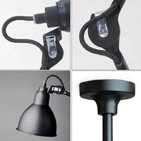 Lampes suspendues rotatives style américain en métal pour une lecture optimale | Marco Lucetti