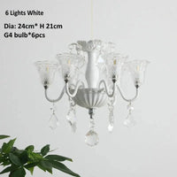 Lampes Suspension Mini Créatives | Marco Lucetti 6 lumières blanches / 3 Température de couleur