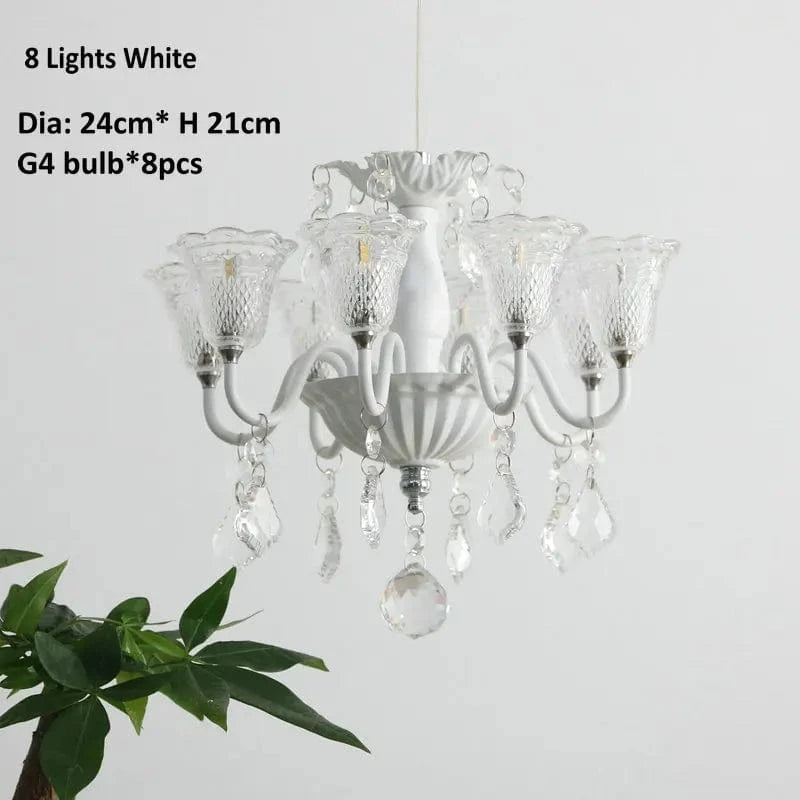 Lampes Suspension Mini Créatives | Marco Lucetti 8 lumières blanches / 3 Température de couleur