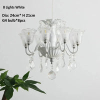 Lampes Suspension Mini Créatives | Marco Lucetti 8 lumières blanches / 3 Température de couleur