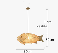 Suspension carpe en bambou - Éléments de Déco Zen