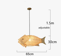 Suspension carpe en bambou - Éléments de Déco Zen