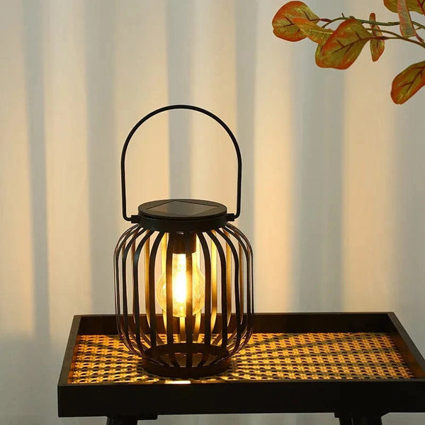 Lanterne solaire a LED pour jardin : Éclairage extérieur étanche et portable | Marco Lucetti S