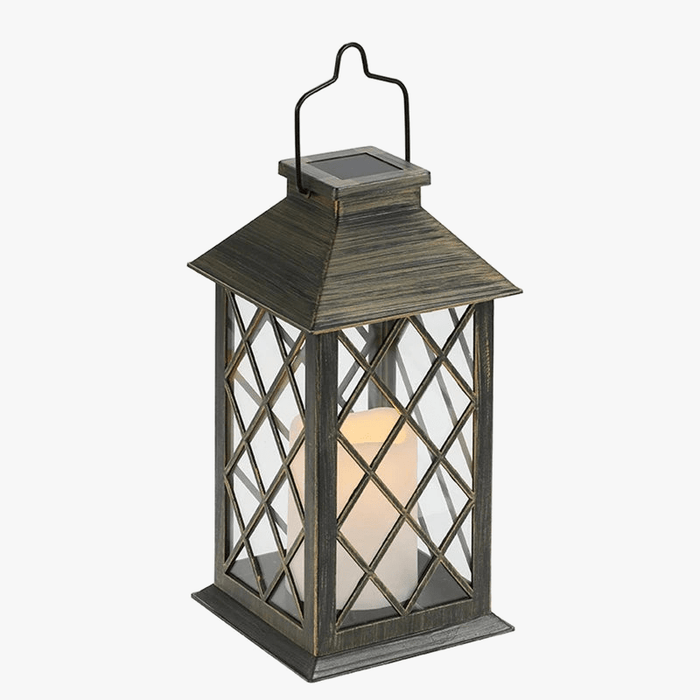 Lanterne solaire étanche pour jardin : lampe bougie rechargeable | Marco Lucetti