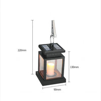 Lanterne Solaire Étanche pour Noël | Marco Lucetti Lampes à bougie solaires / 1 pc
