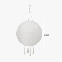 Lanterne Solaire LED 25cm Étanche - Décoration Extérieure Festive - Suspension Jardin | Marco Lucetti