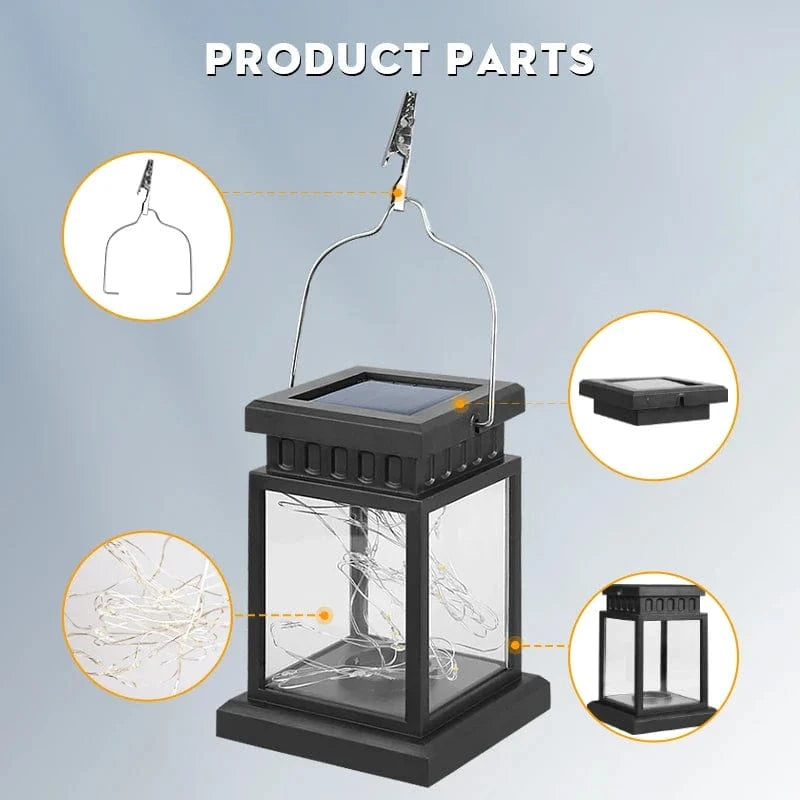 Lanterne solaire LED portable et étanche pour extérieur et festival - GlowTech™ | Marco Lucetti