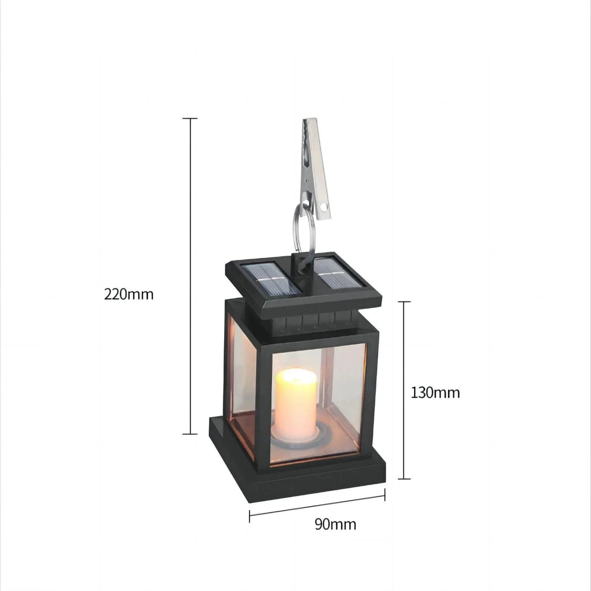 Lanterne Solaire LED pour le Jardin - Éclairage Extérieur Étanche | Marco Lucetti