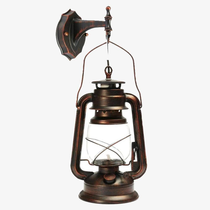 Lanterne Vintage en Cuivre pour l'Extérieur | Marco Lucetti Rouge Bronze