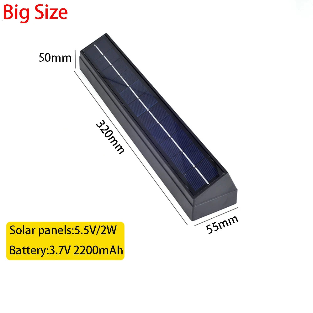 Applique Murale Solaire LED - Style Moderne et Minimaliste