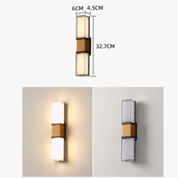 LED étanche pour porche - Applique extérieure pour jardin, couloir, balcon - Éclairage décoratif  | Marco Lucetti