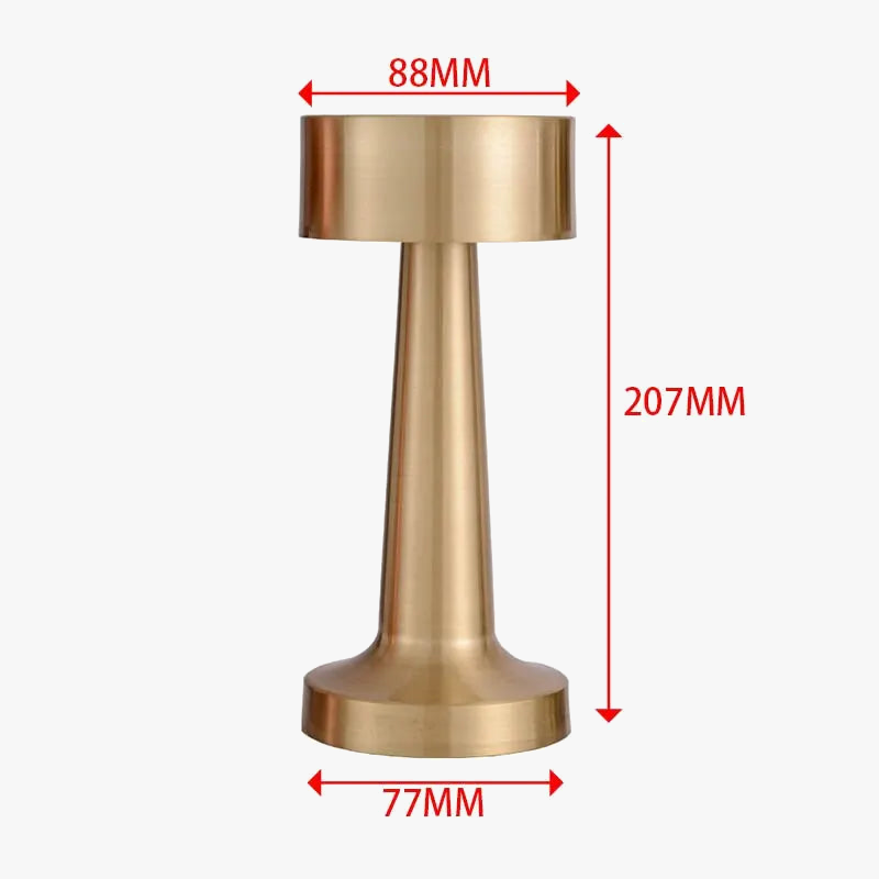 Lampe de Table LED Rétro Touch & Charge