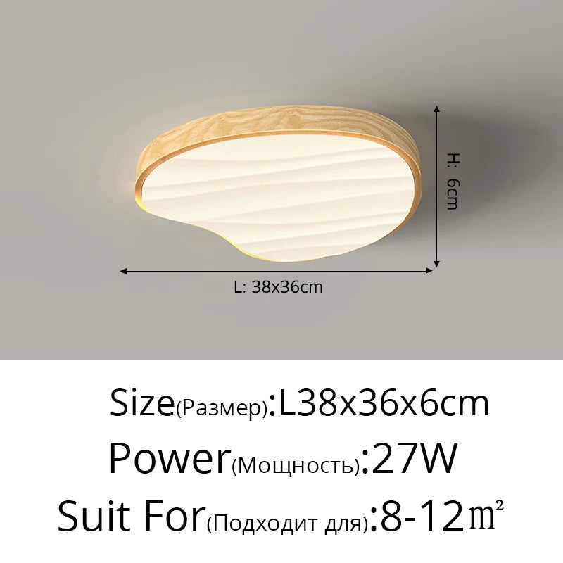 Plafonnier LED Design pour Chambre Salon Cuisine - Éclairage Intérieur Moderne et Intelligent