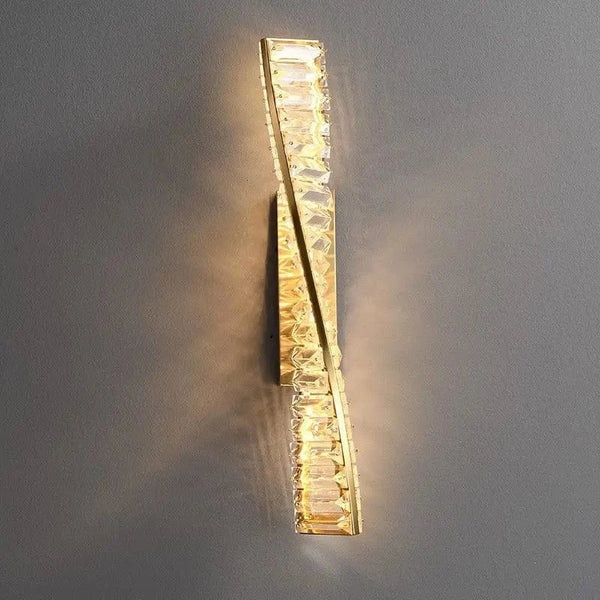 LED Lumière de Luxe Nordique Cristal pour Applique Murale Postmoderne Chic | Marco Lucetti