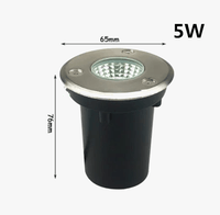 LED lumière souterraine 5W 10W 15W 20W 30W - Éclairage extérieur étanche pour jardin et chemin - Spot paysage IP67 220V DC12V | Marco Lucetti