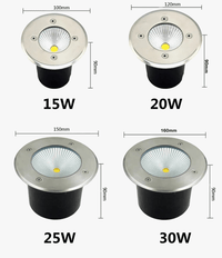 LED lumière souterraine 5W 10W 15W 20W 30W - Éclairage extérieur étanche pour jardin et chemin - Spot paysage IP67 220V DC12V | Marco Lucetti