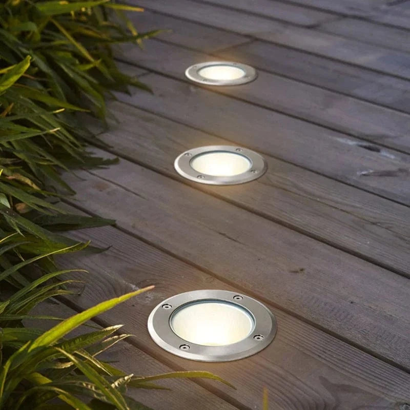 LED lumière souterraine 5W 10W 15W 20W 30W - Éclairage extérieur étanche pour jardin et chemin - Spot paysage IP67 220V DC12V | Marco Lucetti
