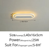 Bande LED pour allée et couloir : Lustres modernes minimalistes pour une entrée nordique créative