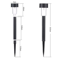 Lot de 10 Lampadaires Solaires LED Extérieurs Compacts | Marco Lucetti