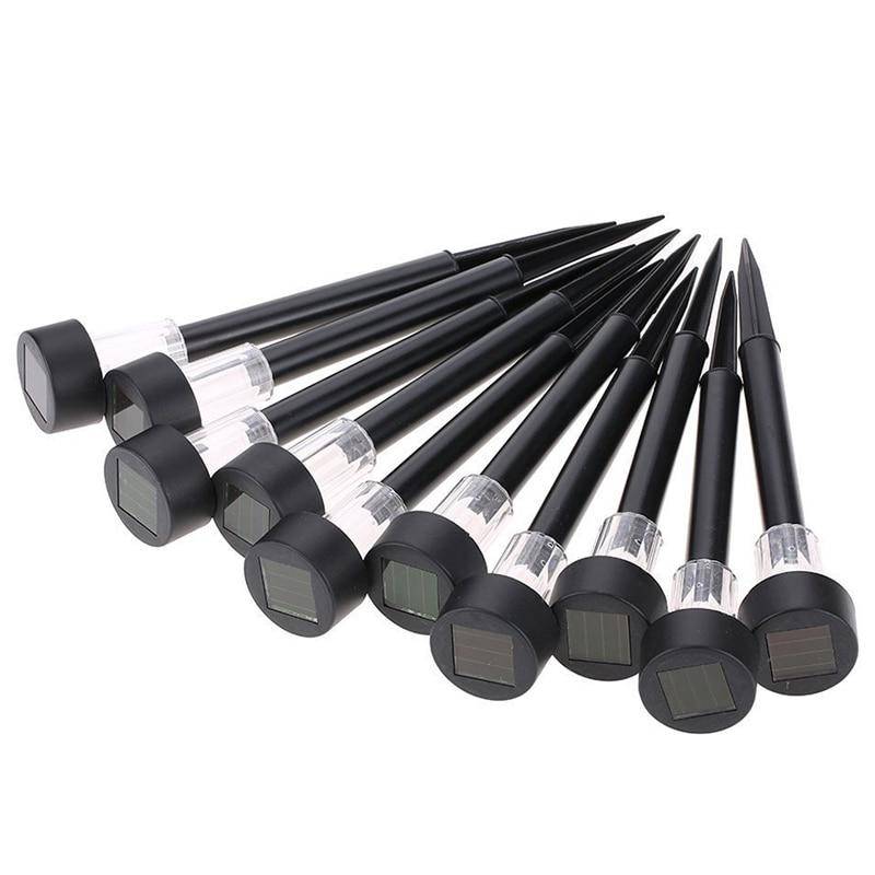 Lot de 10 Lampadaires Solaires LED Extérieurs Compacts | Marco Lucetti