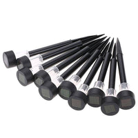 Lot de 10 Lampadaires Solaires LED Extérieurs Compacts | Marco Lucetti