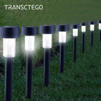 Lot de 10 Lampadaires Solaires LED Extérieurs Compacts | Marco Lucetti