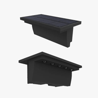 Lot de 2 Lampes Solaires Extérieures 5 LED Étanche Intelligentes -