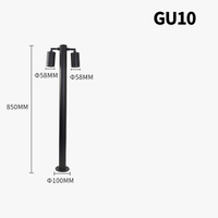 Lumière de pelouse LED en aluminium imperméable - Éclairage de jardin moderne | Marco Lucetti