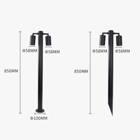 Lumière de pelouse LED en aluminium imperméable - Éclairage de jardin moderne | Marco Lucetti