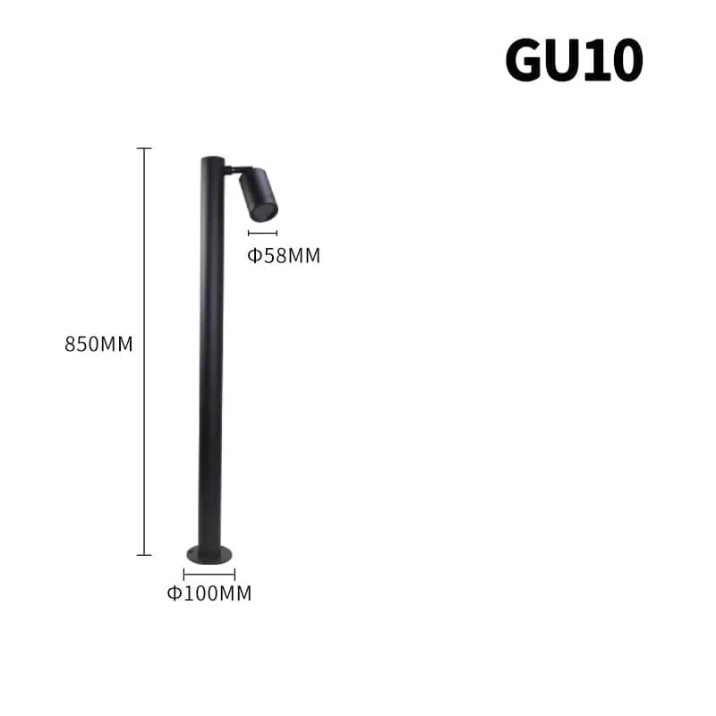 Lumière de pelouse LED en aluminium imperméable - Éclairage de jardin moderne | Marco Lucetti CU10-A