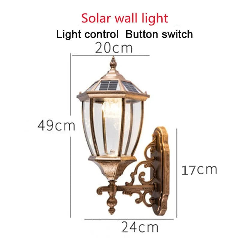 Lumière Solarex pour Jardin Extérieur | Marco Lucetti B Courbe Bronze