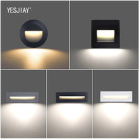 Lumières d'escalier LED encastrées 3W/6W - Élégance illuminée | Marco Lucetti