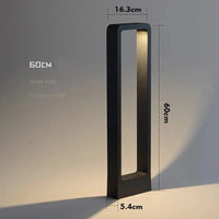 Lumières de jardin modernes en aluminium - Étanches IP54 - Éclairage extérieur pour villas et paysages | Marco Lucetti