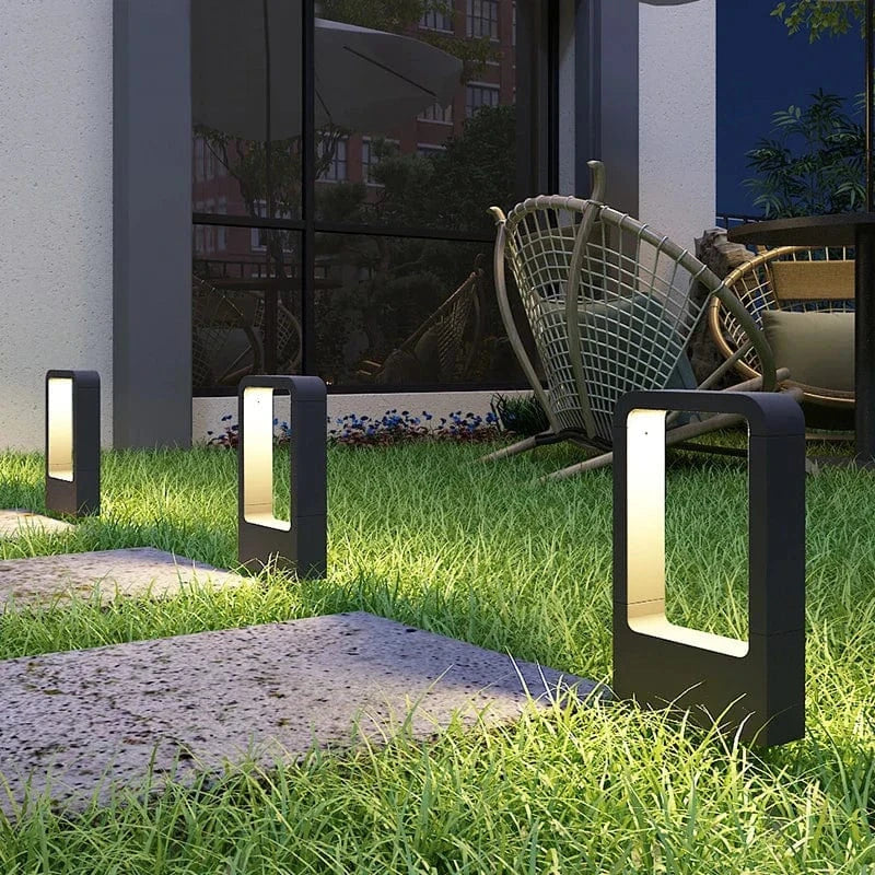 Lumières de jardin modernes en aluminium - Étanches IP54 - Éclairage extérieur pour villas et paysages | Marco Lucetti