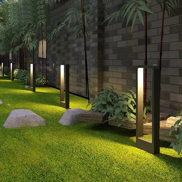 Lumières de jardin modernes en aluminium - Étanches IP54 - Éclairage extérieur pour villas et paysages | Marco Lucetti