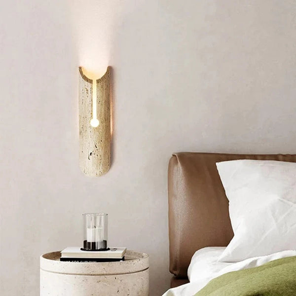 Lumières décoratives design en pierre naturelle pour maison moderne | Marco Lucetti