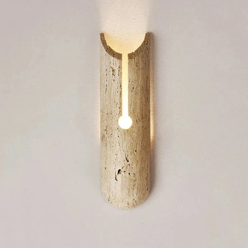 Lumières décoratives design en pierre naturelle pour maison moderne | Marco Lucetti