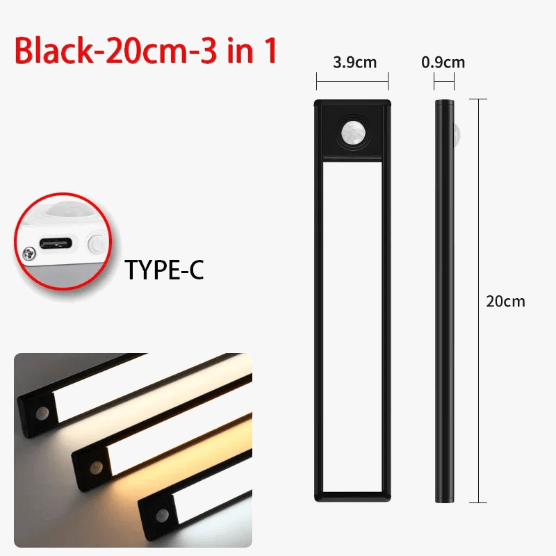 Lumières LED Ultra Slim avec capteur de mouvement | Marco Lucetti