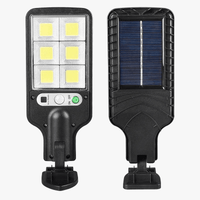 Lumières solaires extérieures LED 30/72COB Cour Impermeable Avec Capteur de Mouvement - Marque X | Marco Lucetti