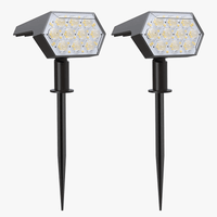 Lumières Solaires Extérieures LED - Éclairage Solaires - 2 en 1 pour Jardin | Marco Lucetti