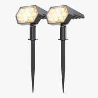 Lumières Solaires Extérieures LED - Éclairage Solaires - 2 en 1 pour Jardin | Marco Lucetti
