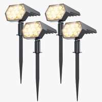 Lumières Solaires Extérieures LED - Éclairage Solaires - 2 en 1 pour Jardin | Marco Lucetti
