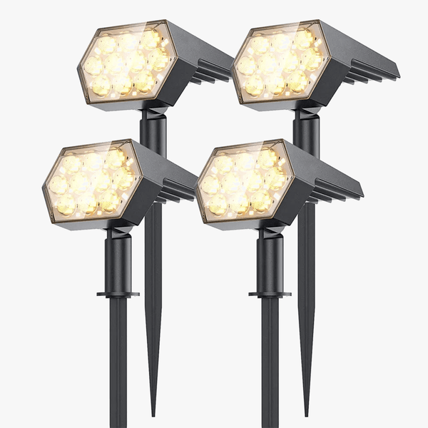 Lumières Solaires Extérieures LED - Éclairage Solaires - 2 en 1 pour Jardin | Marco Lucetti