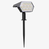 Lumières Solaires Extérieures LED - Éclairage Solaires - 2 en 1 pour Jardin | Marco Lucetti