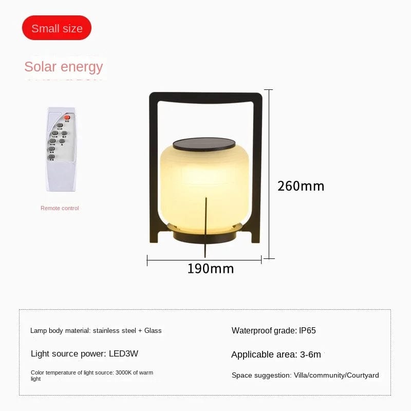 Lumières Solaires Imperméables pour Jardin Extérieur et Terrasse de Villa | Marco Lucetti