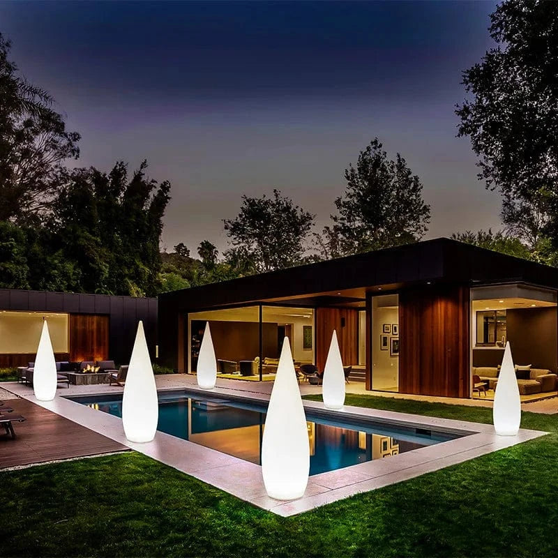 Lumières solaires pour jardin RGB étanches avec télécommande - Éclairage paysage LED solaire | Marco Lucetti